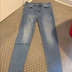 American Eagle Outfitters Light Blue Skinny Jeans
